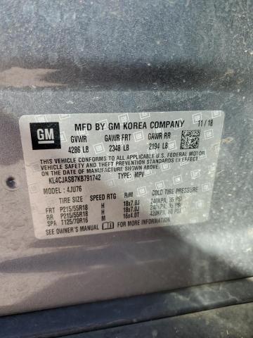 2019 BUICK ENCORE PRE - KL4CJASB7KB791742