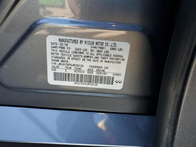 2018 INFINITI Q50 HYBRID JN1AV7AP9JM160126