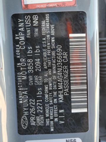 2022 HYUNDAI ELANTRA SE - KMHLM4AG4NU366690