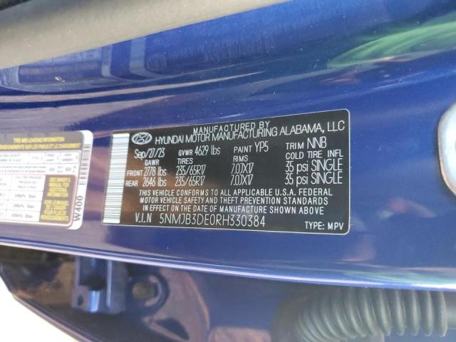 2024 HYUNDAI TUCSON SEL - 5NMJB3DE0RH330384