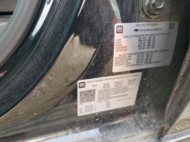 2022 GMC SIERRA K15 - 3GTUUGEDXNG689669