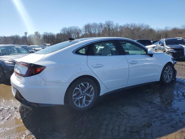 HYUNDAI SONATA SEL 2023 white  gas KMHL14JA4PA282538 photo #4