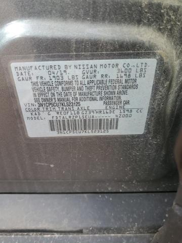 2019 NISSAN KICKS S - 3N1CP5CU7KL523125