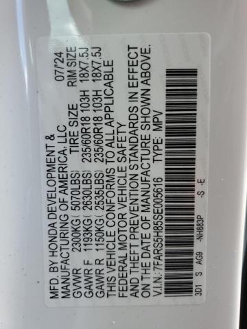 2025 HONDA CR-V SPORT - 7FARS5H85SE005616