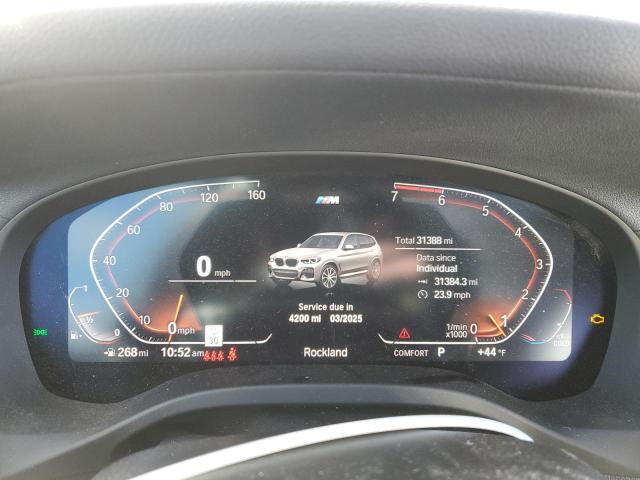 2021 BMW X3 XDRIVE3 5UXTY5C06M9G33278