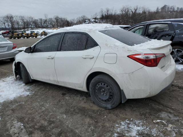 Vin: 2t1burhe8gc604283, lot: 44424125, toyota corolla l 20162