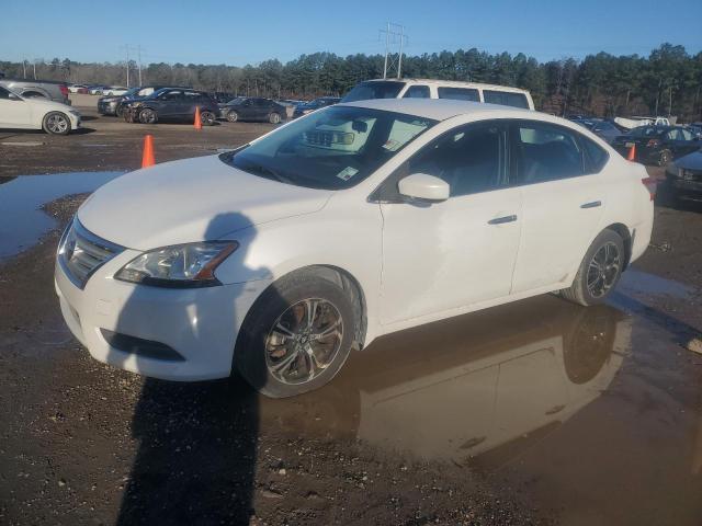 NISSAN SENTRA S 2013 white sedan 4d gas 3N1AB7AP2DL702397 photo #1