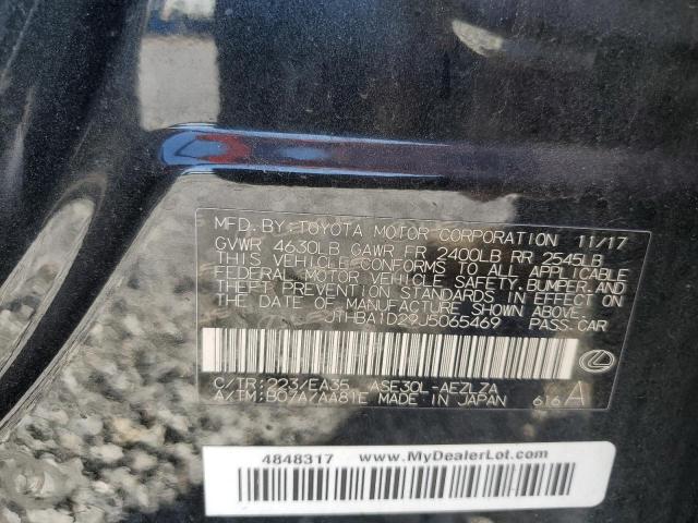 2018 LEXUS IS 300 JTHBA1D29J5065469