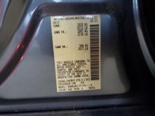 2015 NISSAN ALTIMA 2.5 - 1N4AL3AP8FC263195