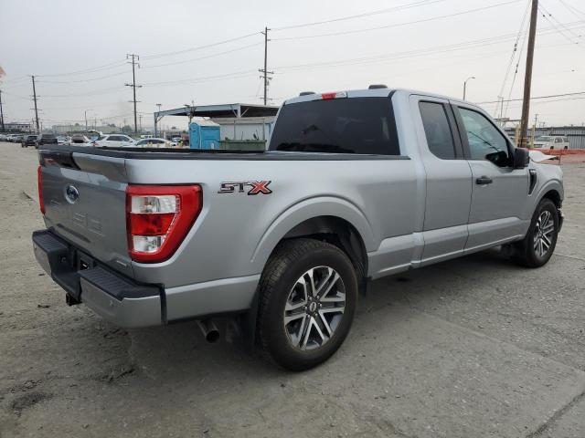 FORD F150 SUPER 2022 silver  gas 1FTEX1CP7NKD41732 photo #4