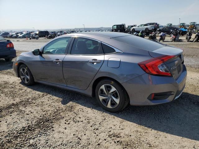 HONDA CIVIC LX 2020 gray  gas 2HGFC2F64LH574532 photo #3