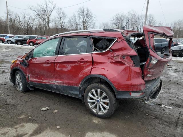 FORD ESCAPE TIT 2018 red  gas 1FMCU9J97JUA68658 photo #3