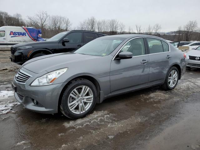 INFINITI G25 2012 gray sedan 4d gas JN1DV6AR8CM861848 photo #1