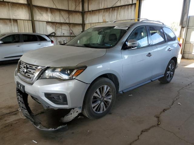 NISSAN PATHFINDER 2017 silver  gas 5N1DR2MN5HC679990 photo #1