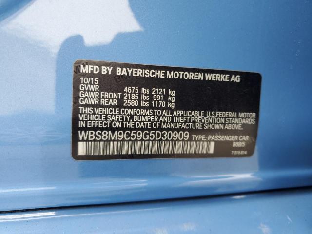 2016 BMW M3 - WBS8M9C59G5D30909