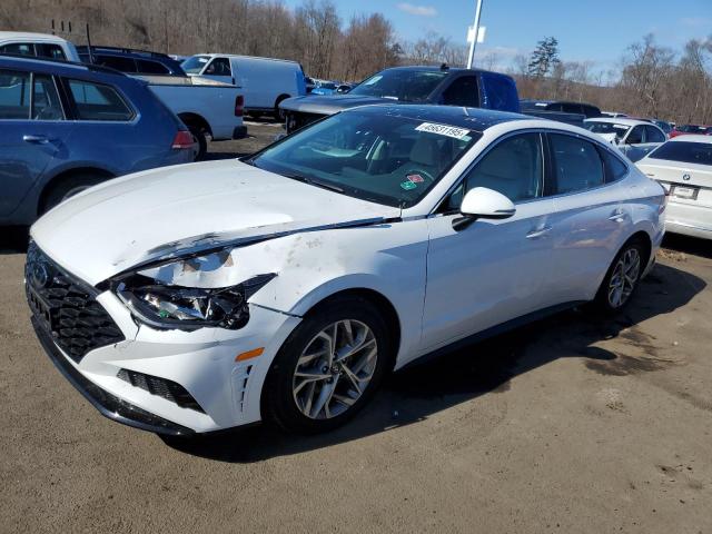 HYUNDAI SONATA SEL 2023 white  gas KMHL14JA4PA282538 photo #1