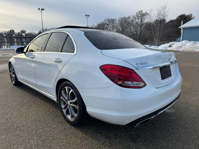 MERCEDES-BENZ C 300 2017 white  gas 55SWF4JB5HU202876 photo #4