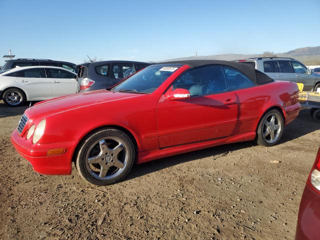 MERCEDES-BENZ CLK 430 2003 red  gas WDBLK70G03T135641 photo #1