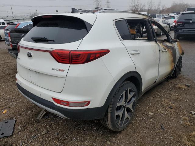 Vin: kndprca67h7280365, lot: 42727975, kia sportage sx 20173