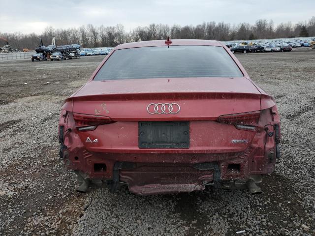2019 AUDI A4 PREMIUM - WAUDNAF42KN019767