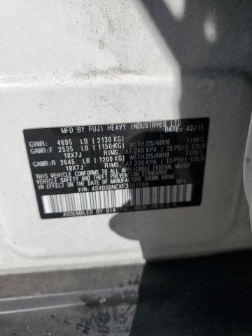 2015 SUBARU OUTBACK 2. - 4S4BSBNCXF3307700