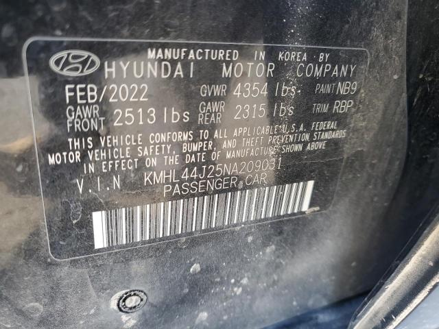 2022 HYUNDAI SONATA SEL - KMHL44J25NA209031