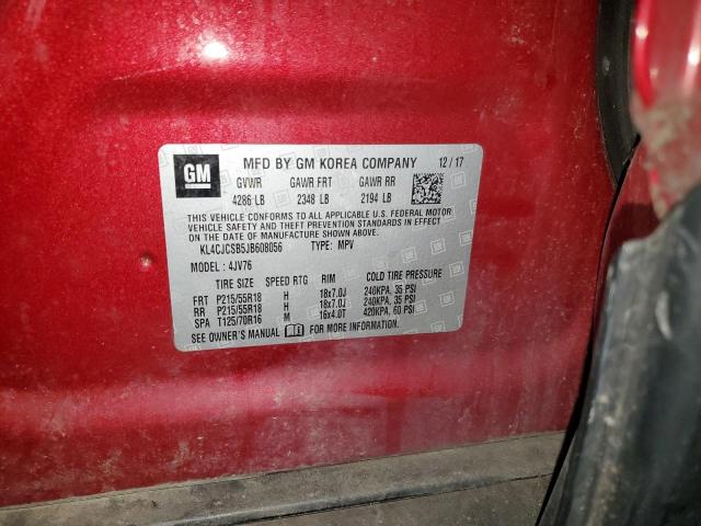 2018 BUICK ENCORE ESS KL4CJCSB5JB608056
