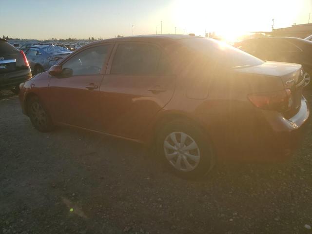 TOYOTA COROLLA BA 2009 red  gas JTDBL40E999064565 photo #3