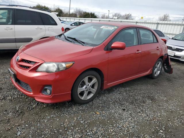 TOYOTA COROLLA BA 2012 red  gas 2T1BU4EE7CC805836 photo #1