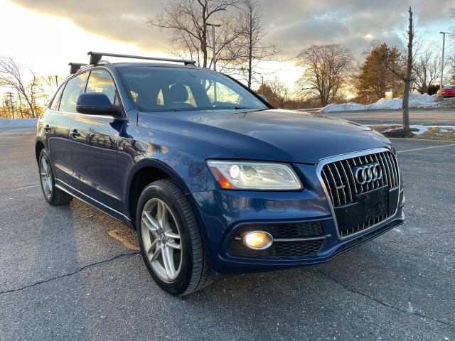 AUDI Q5 PREMIUM 2014 blue 4dr spor gas WA1DGBFP1EA075492 photo #1