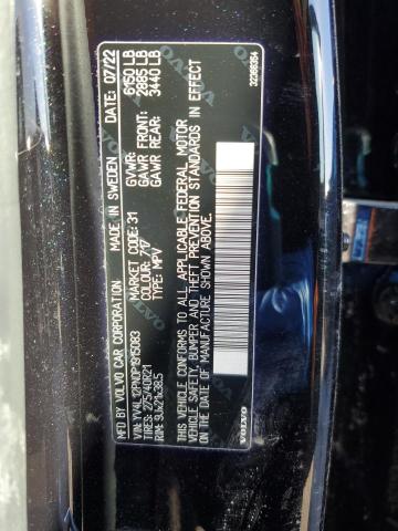 2023 VOLVO XC90 PLUS YV4L12PN0P1915083