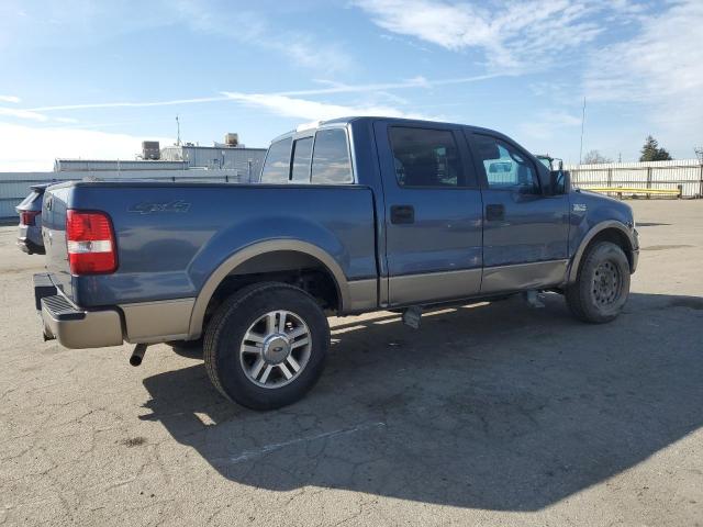 FORD F150 SUPER 2005 blue  gas 1FTPW14565FB63832 photo #4