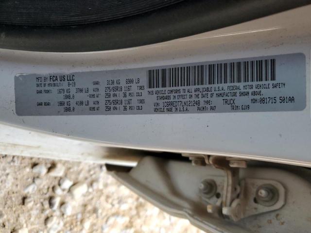 2020 RAM 1500 LARAM 1C6RREDT7LN121248