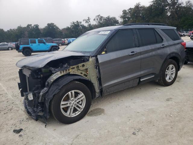 FORD EXPLORER X 2023 gray  gas 1FMSK7DH0PGC06508 photo #1