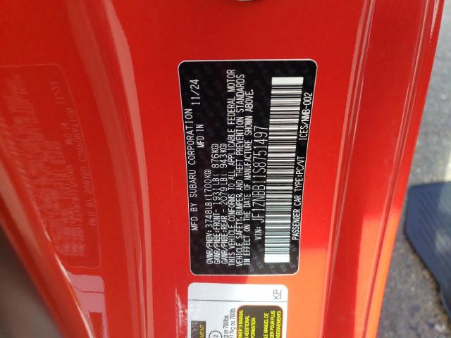 2025 TOYOTA GR 86 JF1ZNBB11S8751497