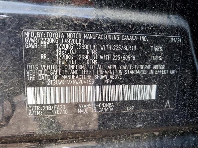 2024 TOYOTA RAV4 WOODL 2T3UWRFVXRW204496