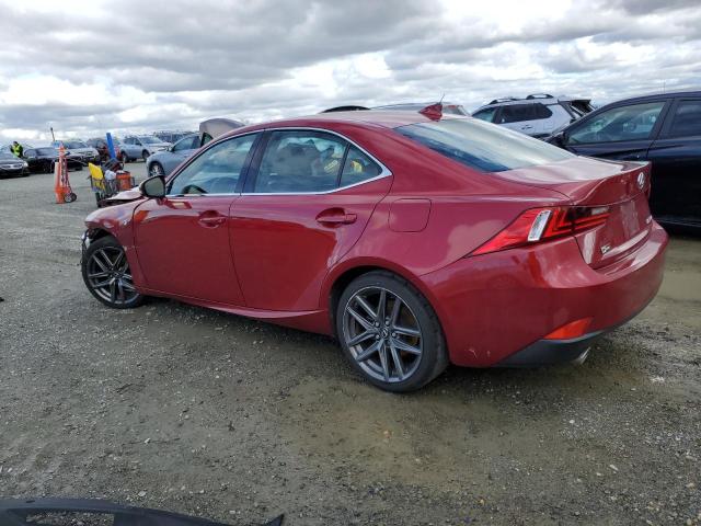 LEXUS IS 250 2014 burgundy  gas JTHBF1D26E5004068 photo #3