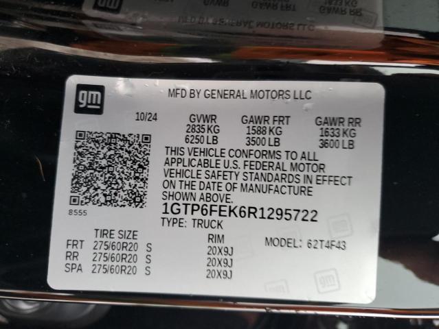 2024 GMC CANYON DEN - 1GTP6FEK6R1295722