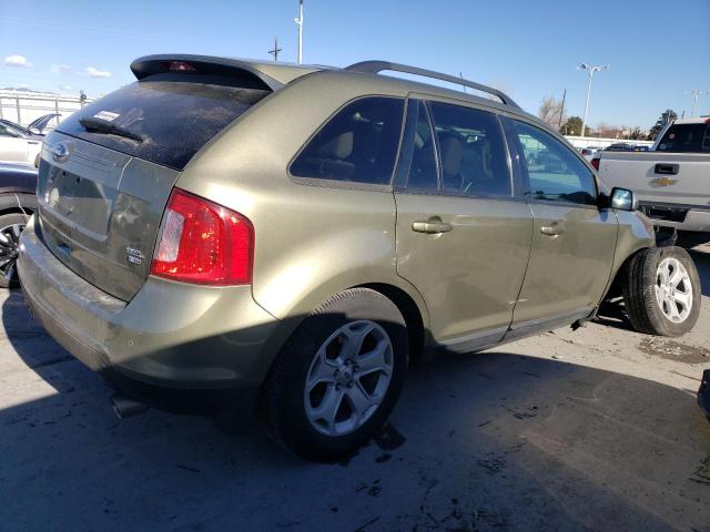 FORD EDGE SEL 2013 green  gas 2FMDK4JC4DBC18096 photo #4
