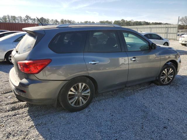 NISSAN PATHFINDER 2018 gray  gas 5N1DR2MM9JC621474 photo #4