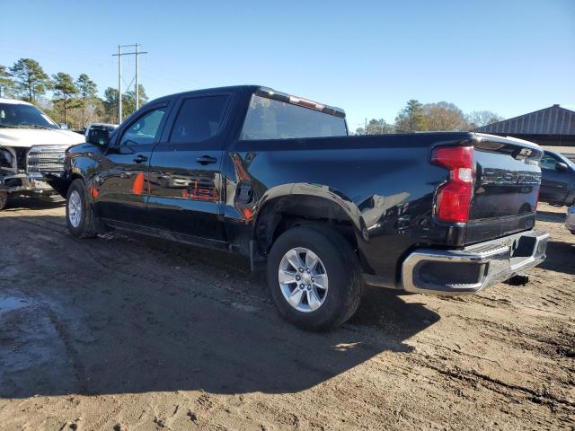 CHEVROLET SILVERADO 2021 black  gas 3GCPWCED2MG266812 photo #3