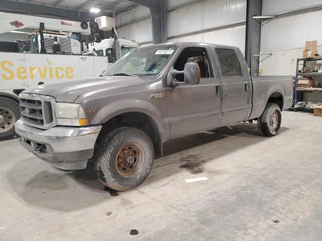 FORD F250 SUPER 2003 gray  gas 1FTNW21SX3EB74374 photo #1