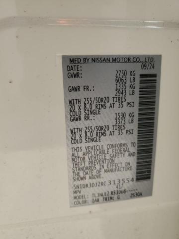 2024 NISSAN PATHFINDER - 5N1DR3DJ2RC313554
