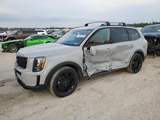 KIA TELLURIDE 2022 gray  gas 5XYP5DHC1NG242951 photo #1