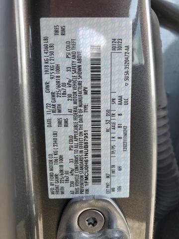 2022 FORD ESCAPE SEL - 1FMCU0H61NUB87951