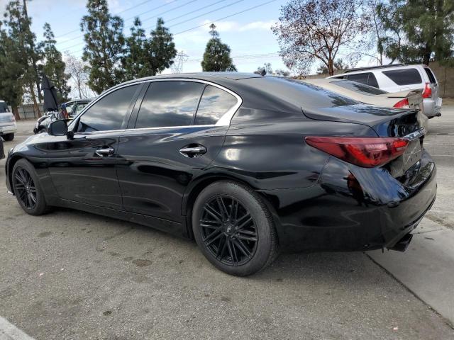 INFINITI Q50 LUXE 2018 black  gas JN1EV7APXJM365536 photo #3