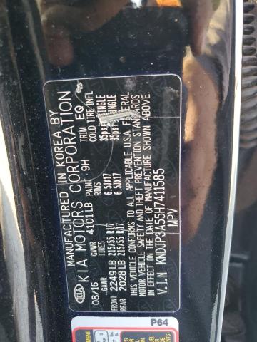 2017 KIA SOUL + - KNDJP3A55H7411585
