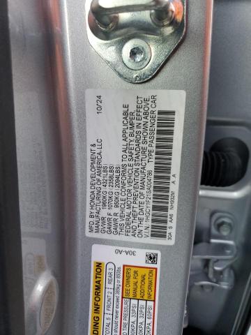 2025 HONDA ACCORD LX - 1HGCY1F21SA004786