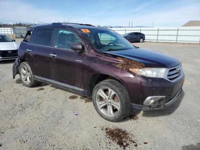 Vin: 5tddk3eh5cs136380, lot: 44449445, toyota highlander limited 20124
