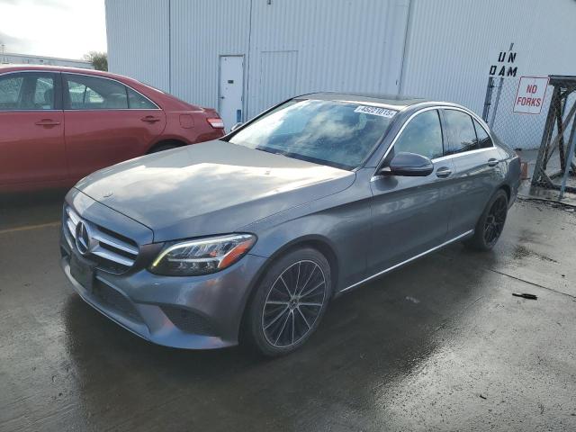 MERCEDES-BENZ C 300 2019 charcoal  gas 55SWF8DB7KU306991 photo #1